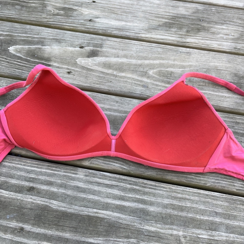 Victorias Secret Body By Victoria IPEX  Solid Pink  Bra 34C  Wireless - Picture 9 of 9